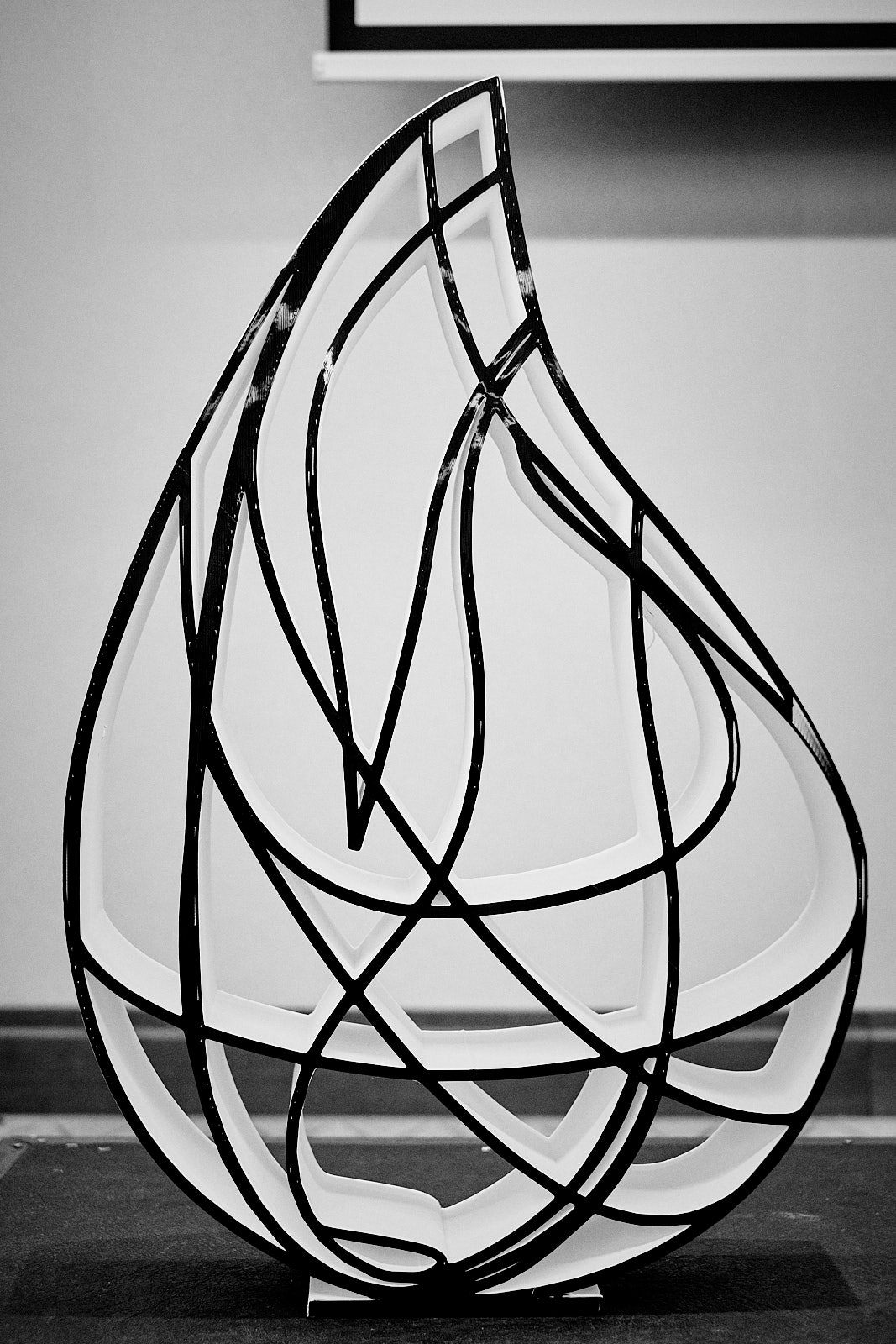 Huge 3d printed Elixir logo